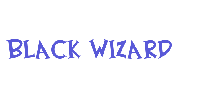 Black Wizard Font Download