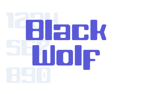 Black Wolf Font Download