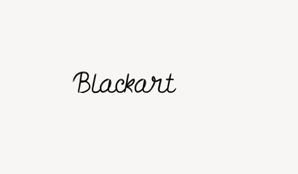 Blackart Font