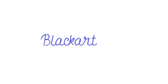 Blackart Font Download