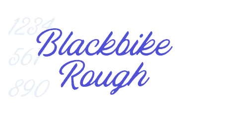 Blackbike Rough-font-download