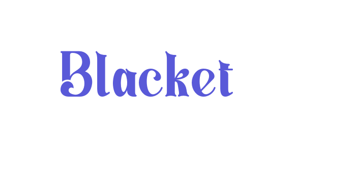 Blacket Font Download