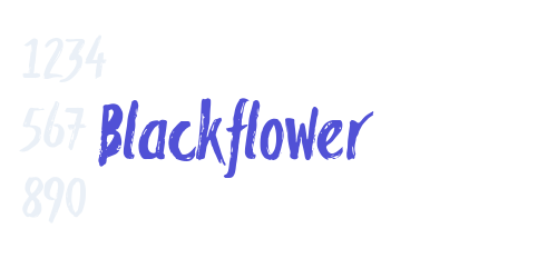 Blackflower-font-download