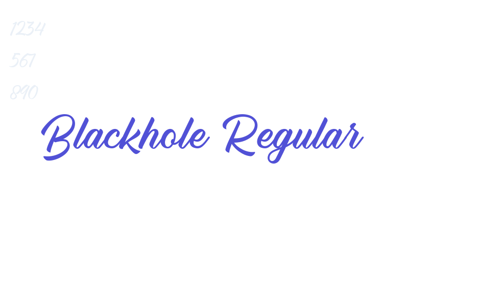 Blackhole Regular-font-download