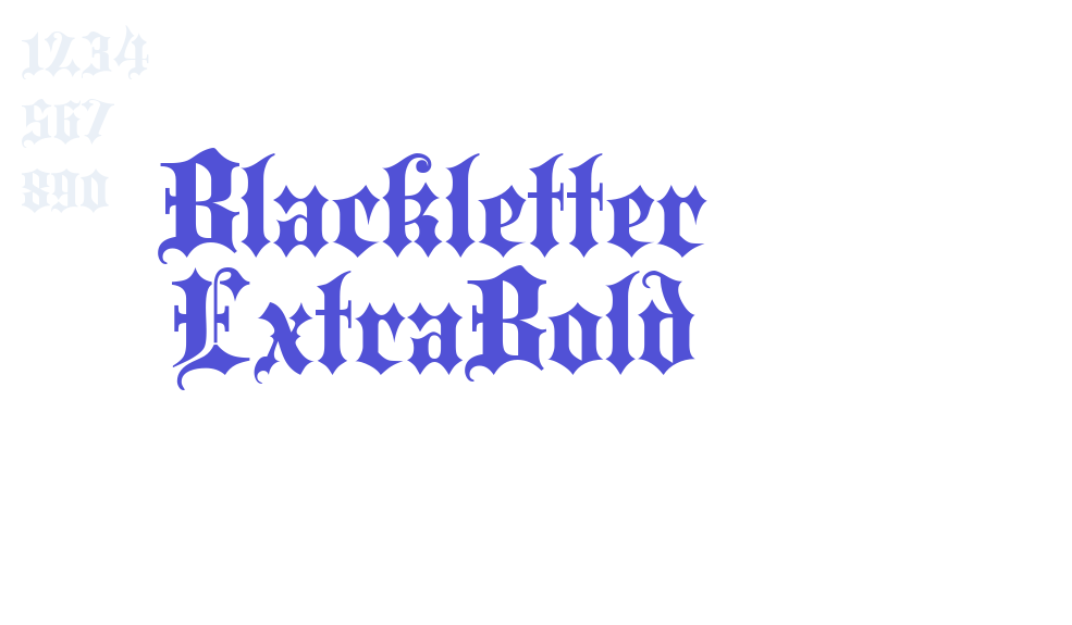 Blackletter ExtraBold-font-download