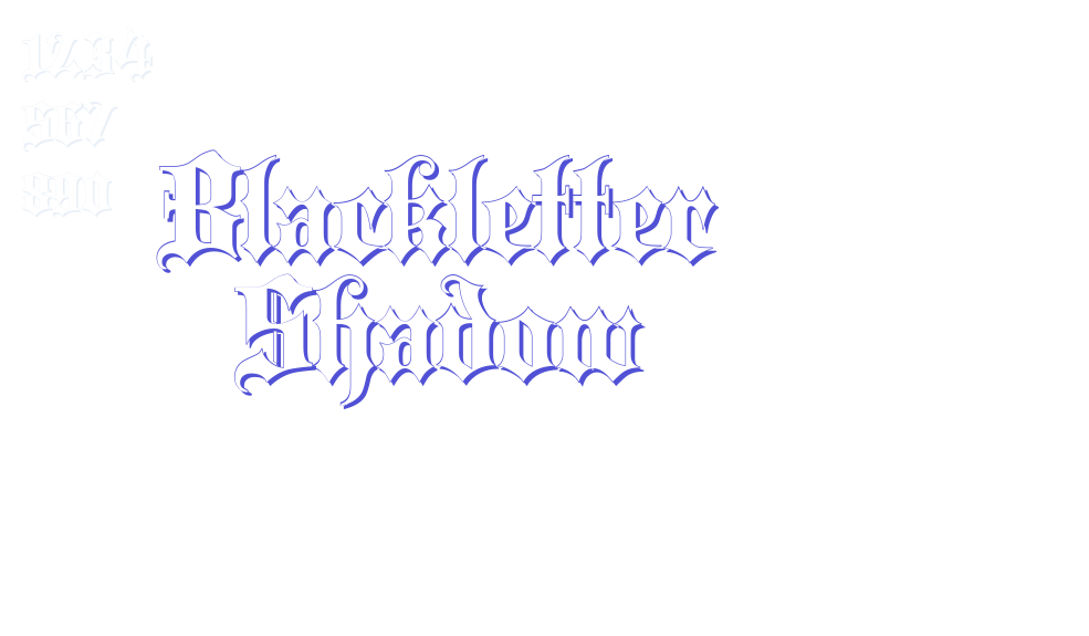 Blackletter Shadow-font-download