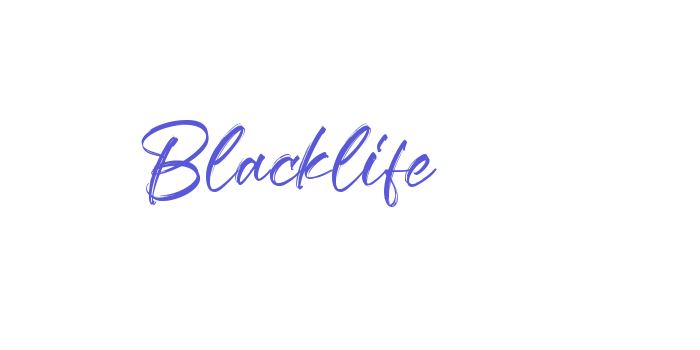 Blacklife Font Download