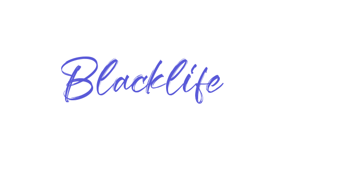 Blacklife Font