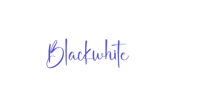 Blackwhite Font Download