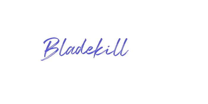 Bladekill Font Download