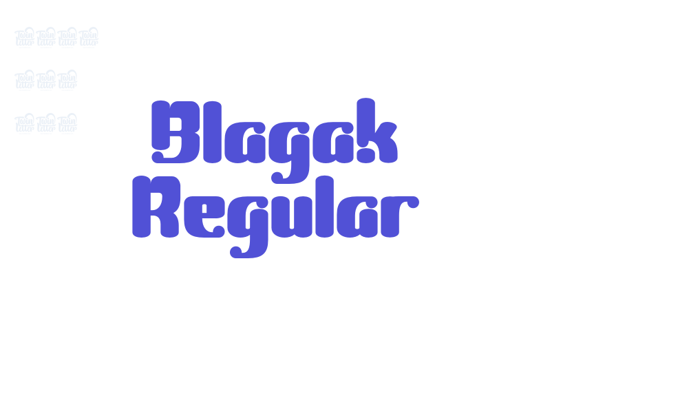 Blagak Regular-font-download