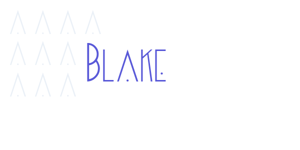 Blake font free