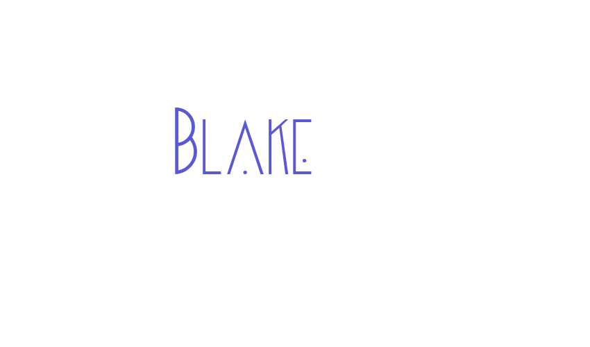 Blake Font Download