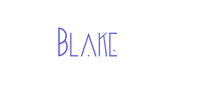 Blake Font