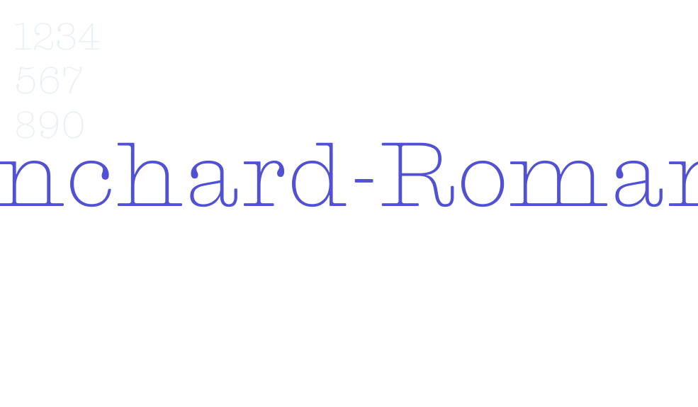 Blanchard-Roman-font-download