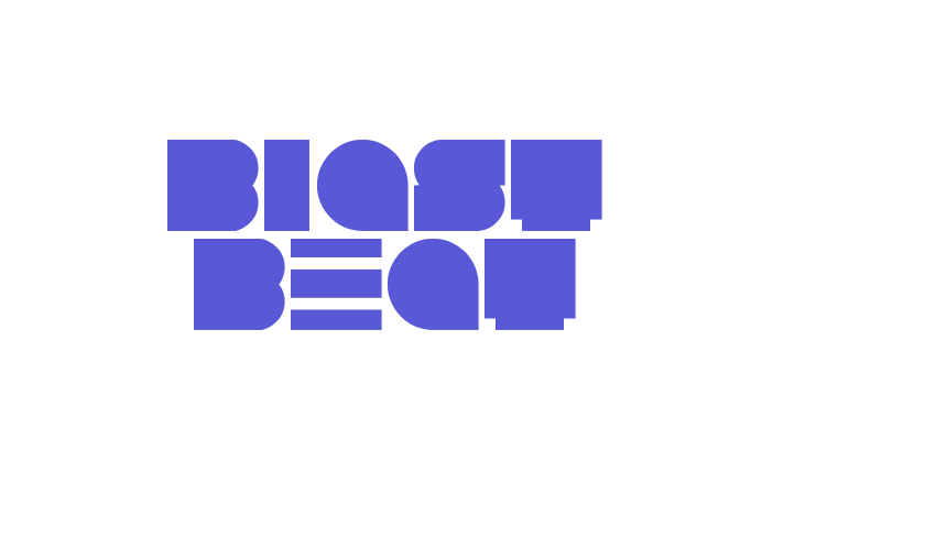 Blast Beat Font