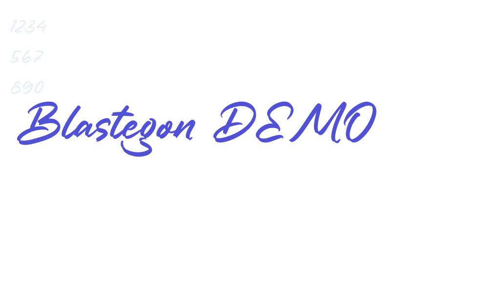 Blastegon DEMO-font-download