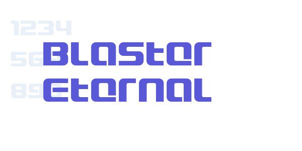 Blaster Eternal font free