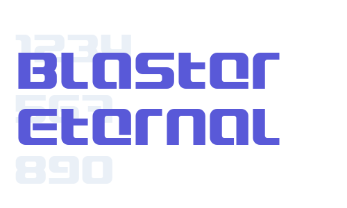 Blaster Eternal Font