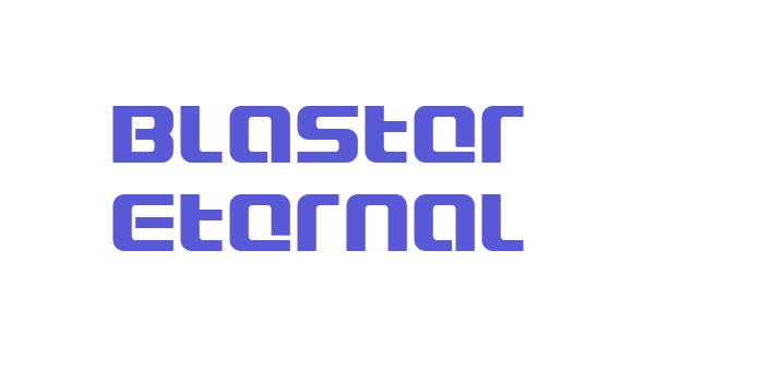 Blaster Eternal Font Download