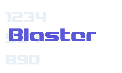 Blaster Font