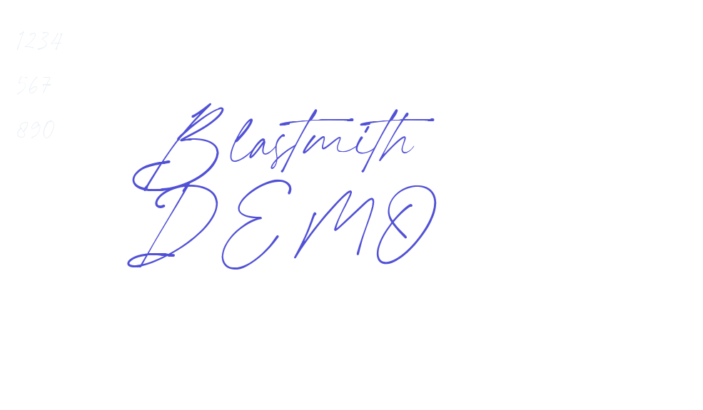 Blastmith DEMO-font-download