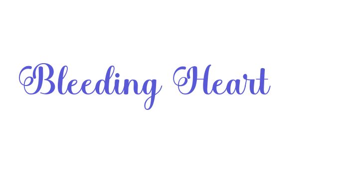 Bleeding Heart Font Download