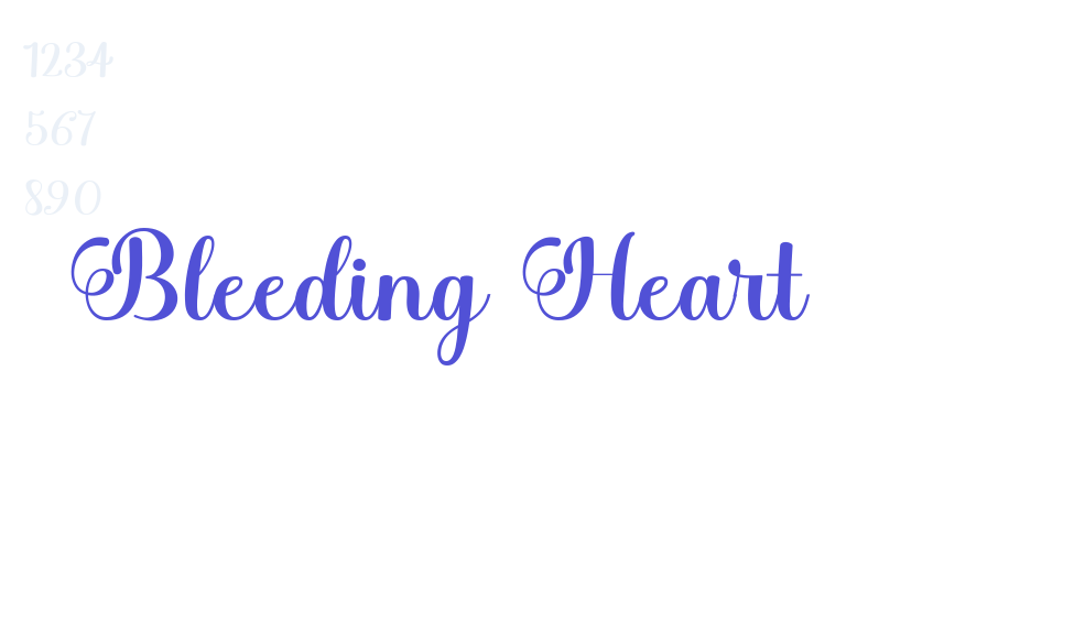 Bleeding Heart-font-download