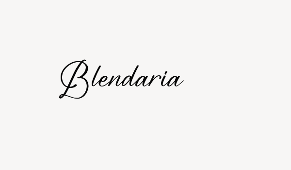 Blendaria Font