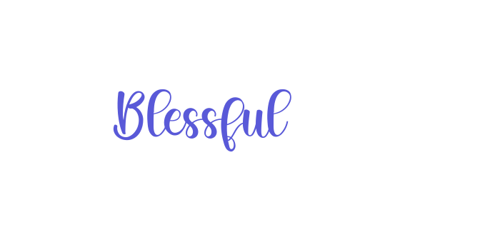 Blessful Font Download