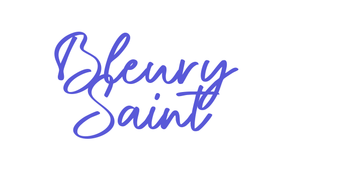 Bleury Saint Font