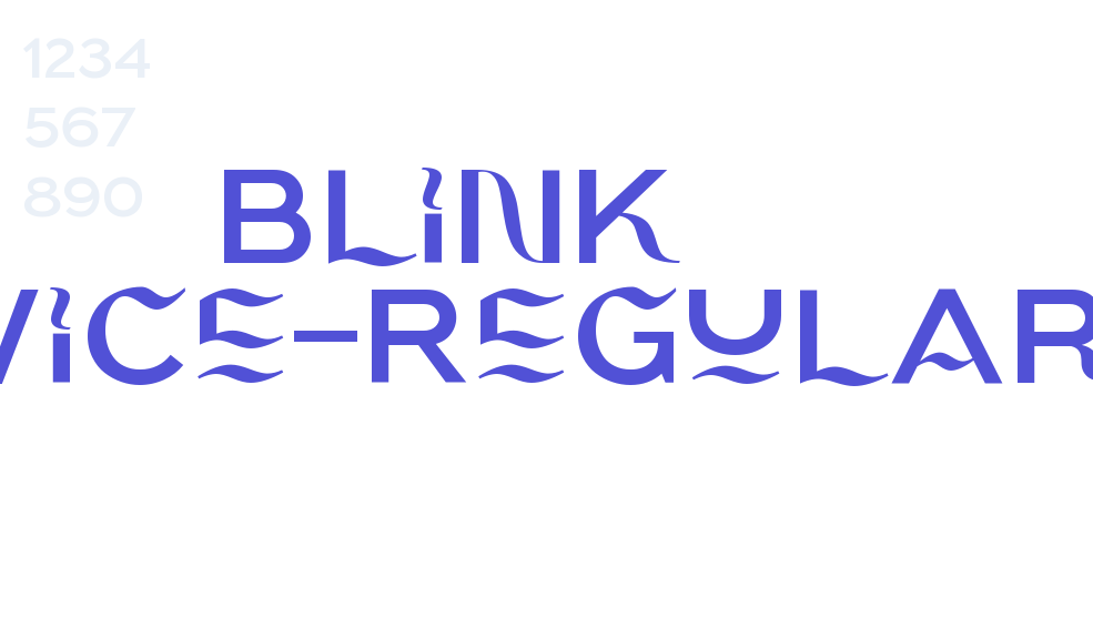 Blink Twice-Regular-font-download