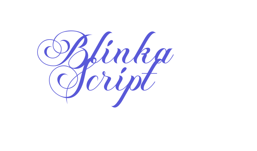 Blinka Script Font Download