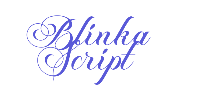 Blinka Script Font Download