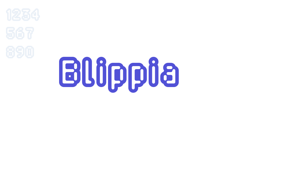 Blippia-font-download