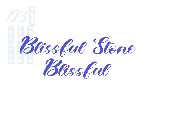 Blissful Stone Blissful