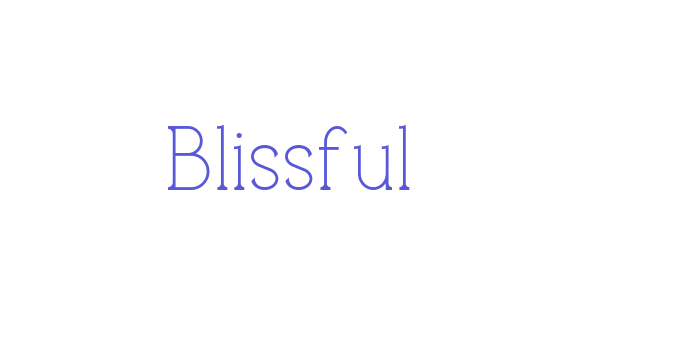 Blissful Font Download