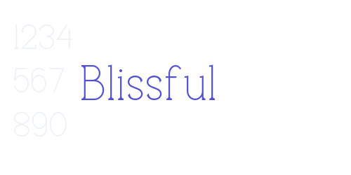 Blissful-font-download