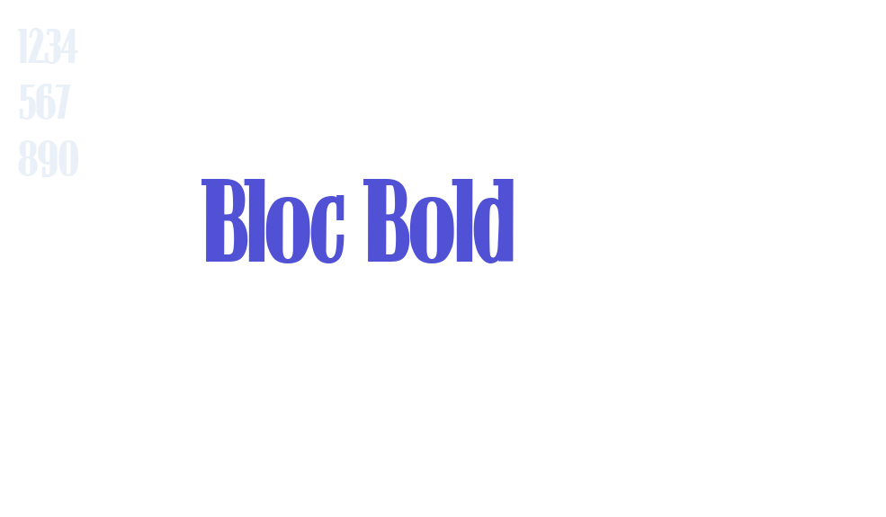 Bloc Bold-font-download