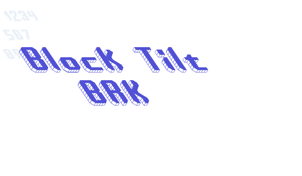 Block Tilt BRK-font-download