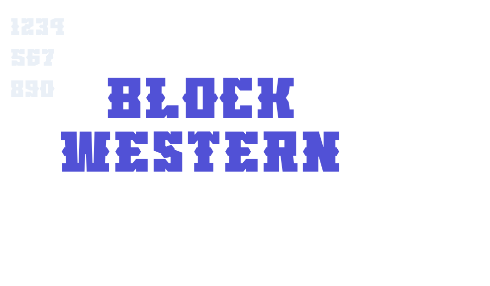 Block Western-font-download