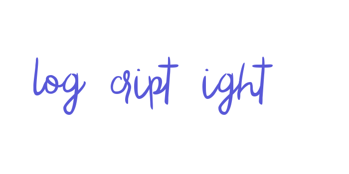 Blog Script Light Font Download