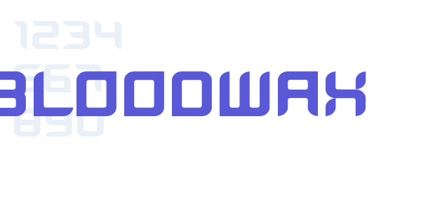 BloodWax font free