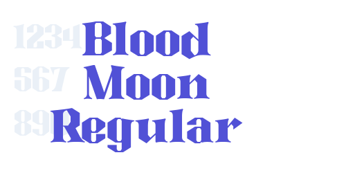 Blood Moon Regular-font-download
