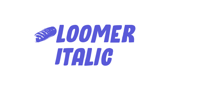 Bloomer Italic Font Download