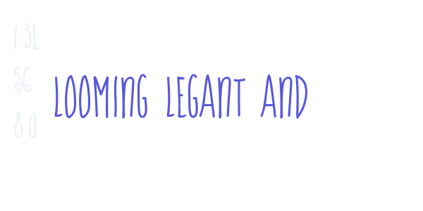 Blooming Elegant Hand font free