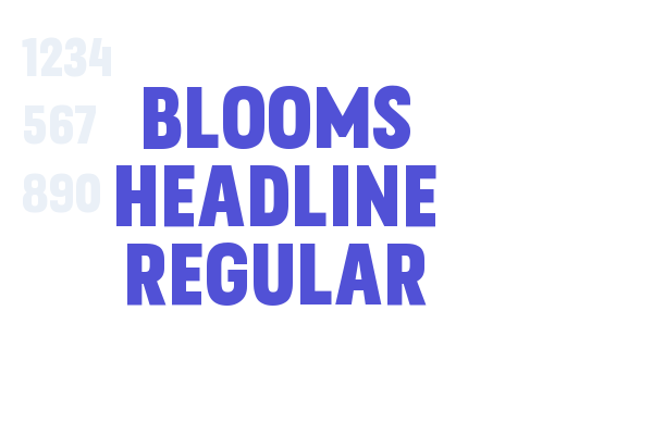 Blooms Headline Regular