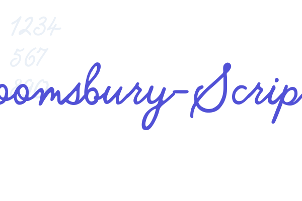 Bloomsbury-Script