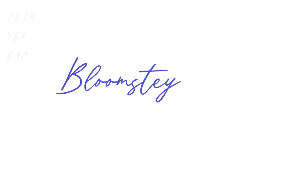 Bloomstey-font-download