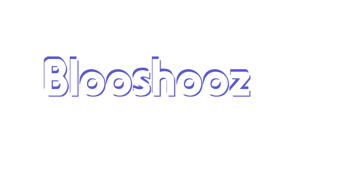 Blooshooz Font Download